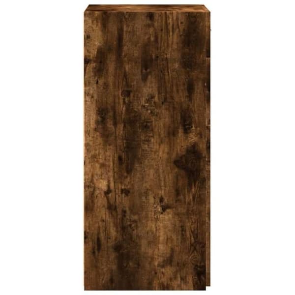 Maison Exclusive - Buffé ek rökig 50x42,5x93 cm ingenjörsträ