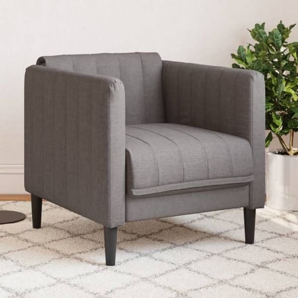 Maison Exclusive - Fåtölj taupe tyg Mol