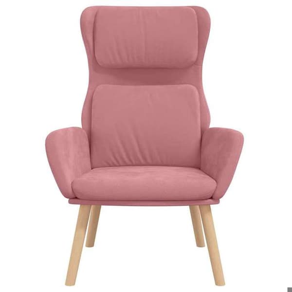 Maison Exclusive - Relax stol i rosa velour