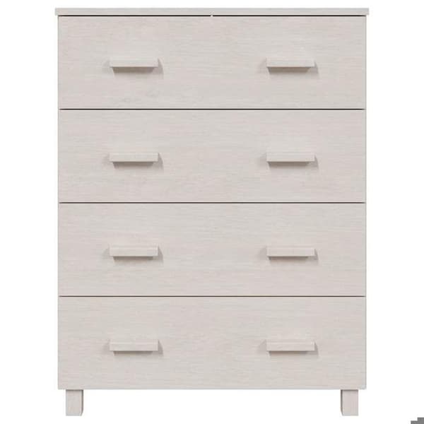 Maison Exclusive - Buffé HAMAR Vit 79x40x103,5 cm Massivt furu Vit