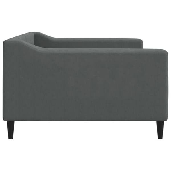 Maison Exclusive - Mörkgrå dagbädd 100x190 cm tyg