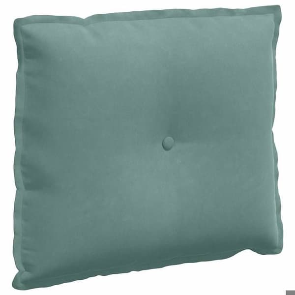Maison Exclusive - Rygpude Grøn Hav 60 x 50 cm Velourstof