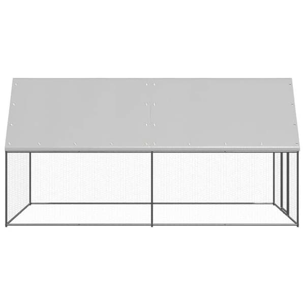 Maison Exclusive - Ulkokanala 2x4x2 m Galvanoitu teräs