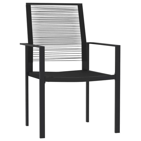Maison Exclusive - Have spisebordssæt 5 stk Sort