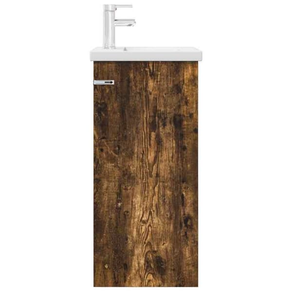Maison Exclusive - Badeværelsesmøbel med vask Røget eg 42 x 40 x 84,5 cm