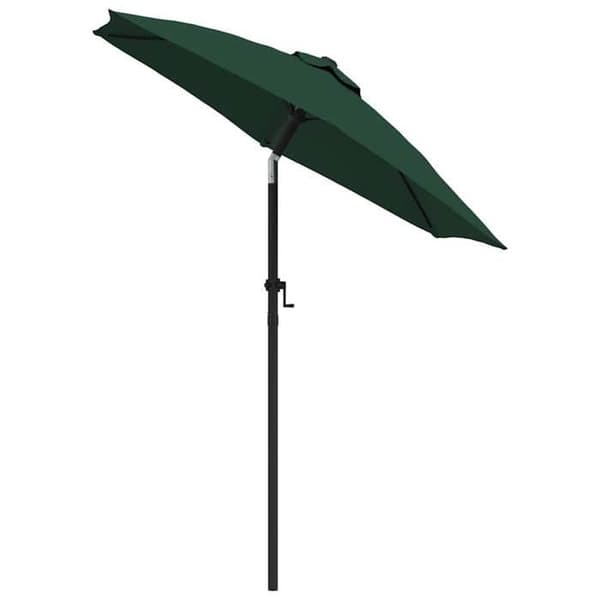 Maison Exclusive - Parasol Grøn 200x224 cm Aluminium
