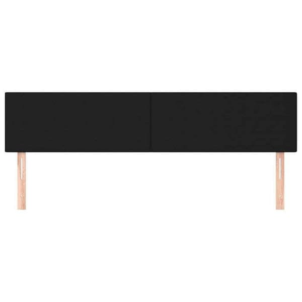Maison Exclusive - Hovedgærder Sort 180x5x78/88 cm Stof