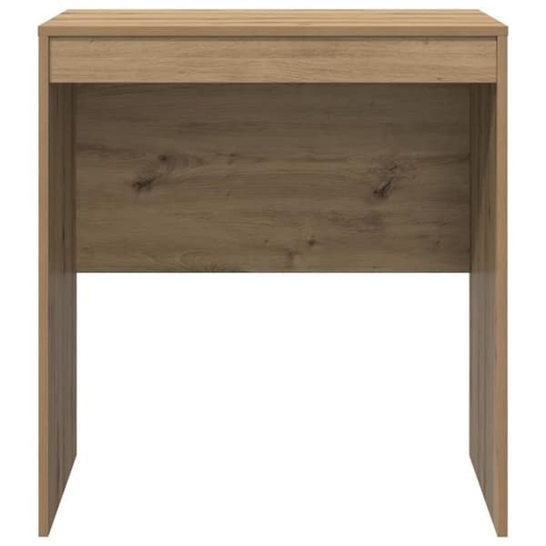 Maison Exclusive - Håndlavet egetræskontor 70 x 50 x 76 cm Ek (träutseende)