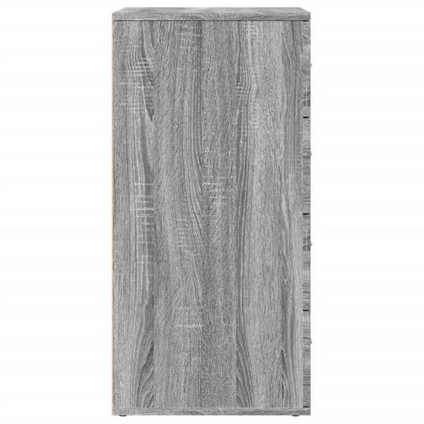 Maison Exclusive - Bufféer 2 st sonoma grå 60x39x80 cm ingenjörsträ