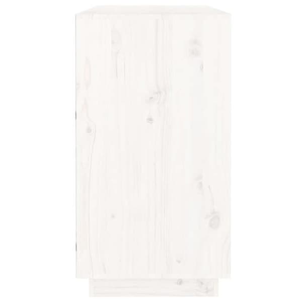 Maison Exclusive - Buffé Vit 100x40x75 cm Massivt furu Vit