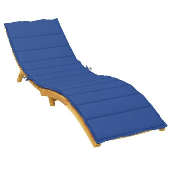 Maison Exclusive - Stolar med långsittande kuddar Oxford tyg (100% polyester) kungsblå