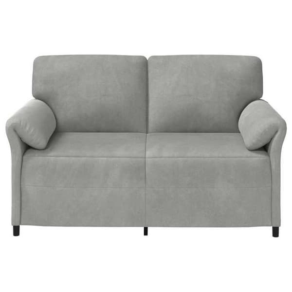Maison Exclusive - Sofa 2 pladser Lys grå Velour