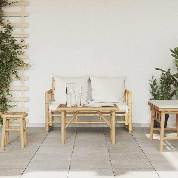 Soffbord - EXKLUSIVT HEM - Maison Exclusive - Bambu - 70x40x36 cm - Brun brun