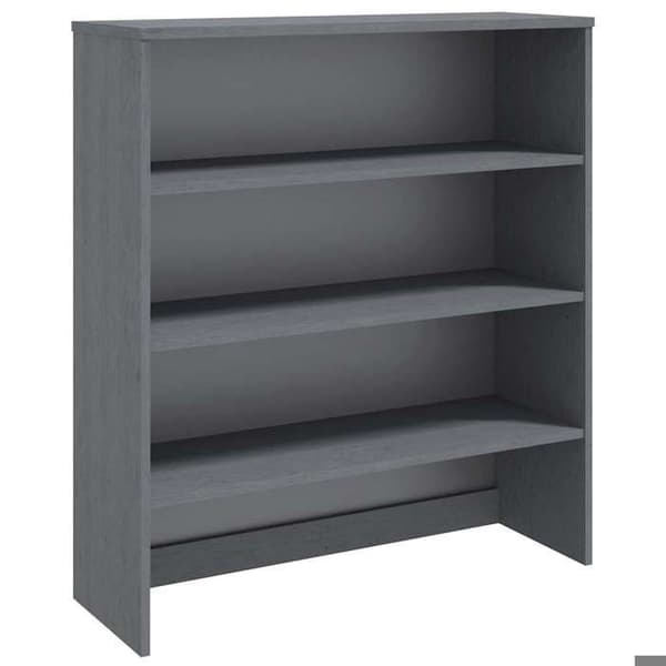 Maison Exclusive - Overflade til buffet HAMAR Mørkegrå 90x30x100 cm Fyrretræ Mörkgrå