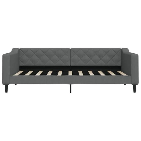 Maison Exclusive - Sengebund uden madras grå 90x190 cm stof