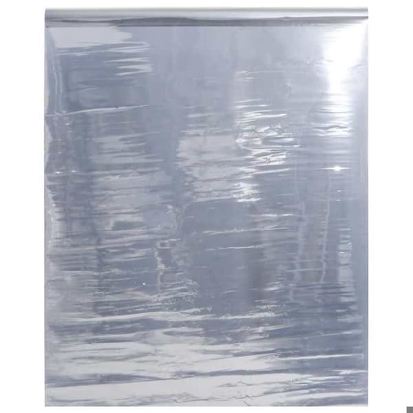 Maison Exclusive - Solfilm med statisk reflekterende effekt sølv 90x2000 cm