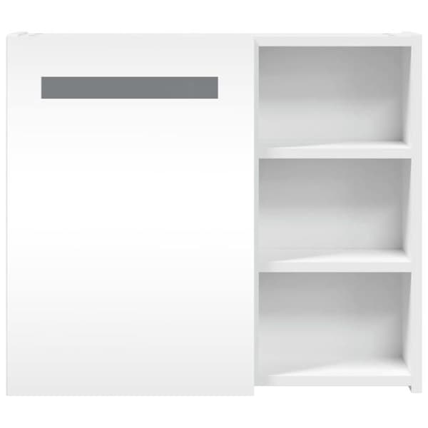 Maison Exclusive - Peilikaappi LED-valolla 60x13x52 cm