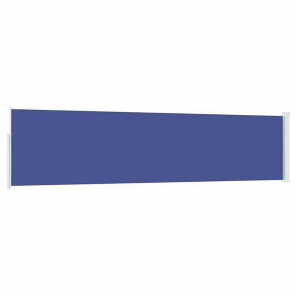 Sidebutik - EKSKLUSIV HUS - 117 x 514 cm - Blå - UV-bestandig polyester - Stål kassette Blå