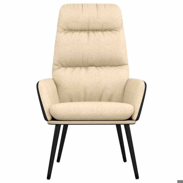 Maison Exclusive - Afslapningsstol Creme Stof
