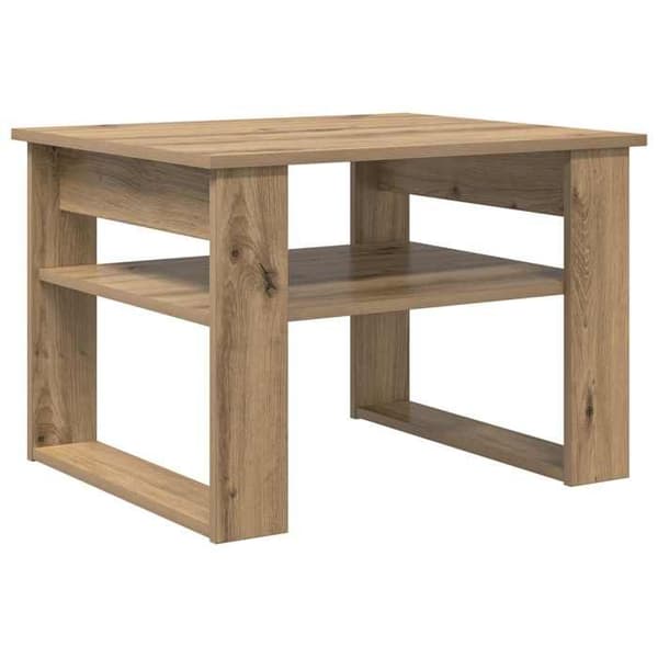 Bord - EKSKLUSIV HUS - 64x54x44 cm - Ingeniørtræ - Rektangulær - Indbyggede hylder