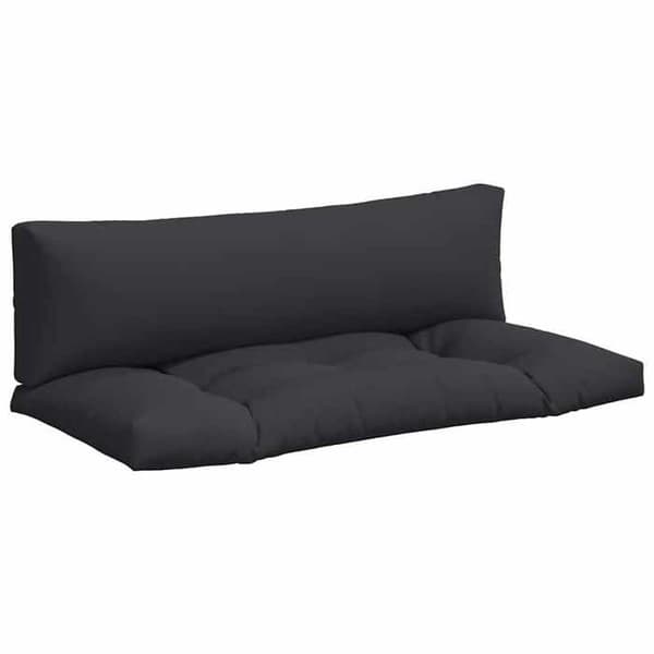 Maison Exclusive - Pallet puder sæt af 2 sort stof