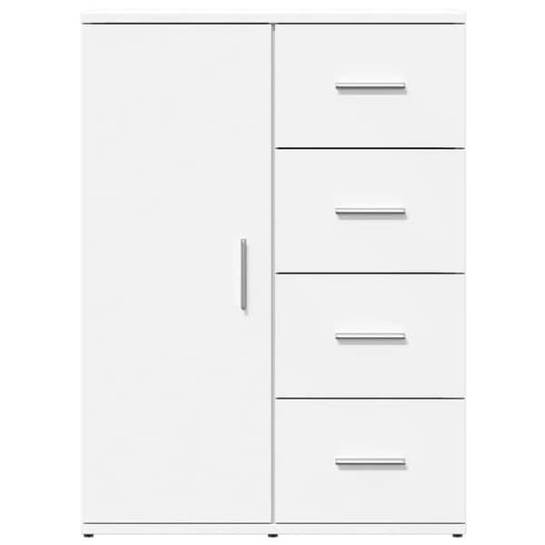 Maison Exclusive - Buffet 2 stk hvid 59x39x80 cm ingeniørtræ