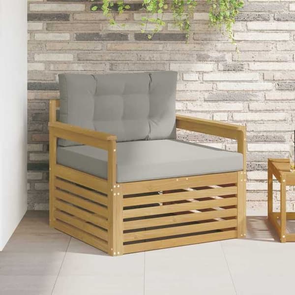 Maison Exclusive - Udendørs Sofa Polyester Hvid Vit