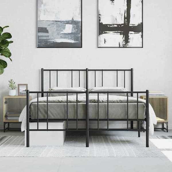Maison Exclusive - Natborde og glasdøre 2 stk. egetræ sonoma 35x37x50cm