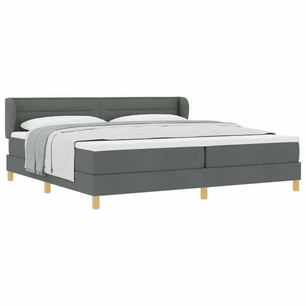 Maison Exclusive - Jousipatja tummanharmaa 200 x 200 cm kangas Mörkgrå