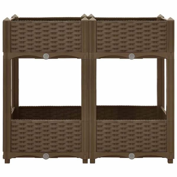 Maison Exclusive - Hævet seng 80x40x71 cm Polypropylen