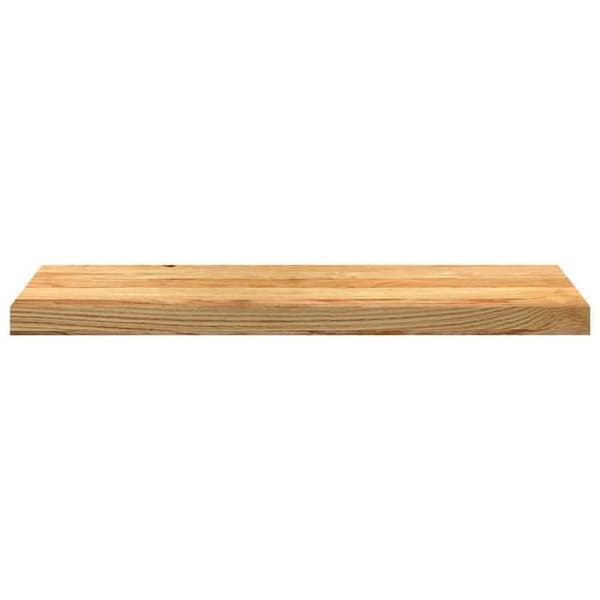 Trappe - EKSKLUSIV HUS - 2 stk - Massivt egetræ - 80x25x2 cm - Lys brun ljusbrun