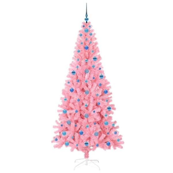 Maison Exclusive - Rosa Juletræ 210 cm PVC