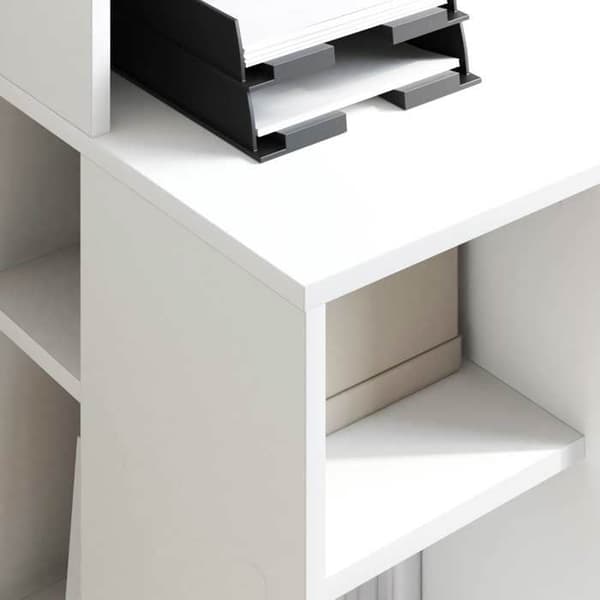 Maison Exclusive - Hvidt Ingeniørtræskontor 90 x 48 x 101,5 cm Vit