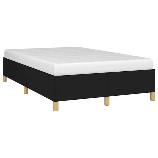 Maison Exclusive - Sengestel uden madras sort 120x190 cm stof