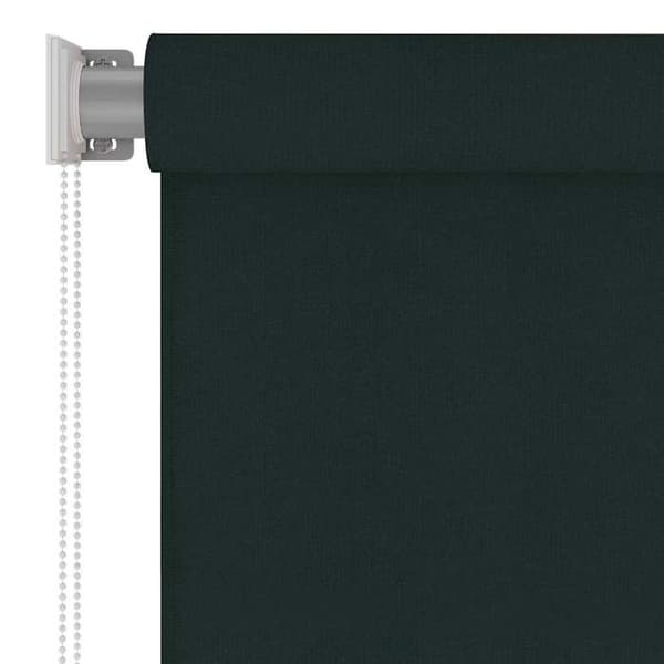 Maison Exclusive - Ulkokäyttöön tarkoitettu rullakauppa 85 (l) x 140 (H) cm HDPE tummanvihreä