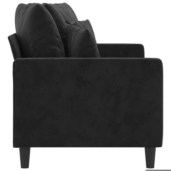 Maison Exclusive - 2-personers Sofa Sort 140 cm Velour