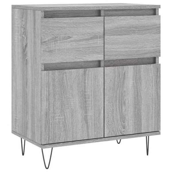Maison Exclusive - Buffet Sonoma grå 60x35x70 cm Ingenjörsträ