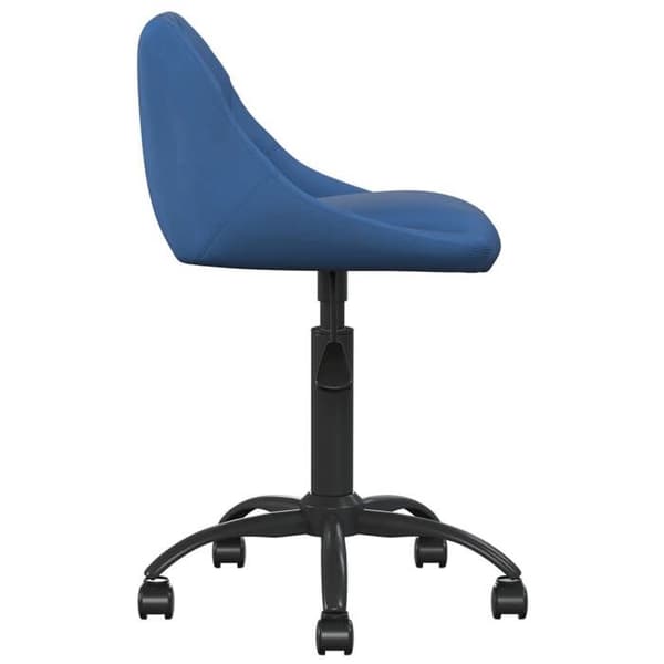 Maison Exclusive - Blå Velour Kontorstol