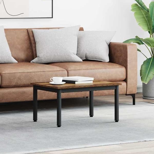 Maison Exclusive - Alustatabletti Vanha puu 70 x 50 x 36 cm Insinööripuu