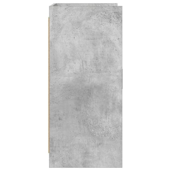 Maison Exclusive - Buffé Grå betong 72 x 36 x 80 cm Ingenjörsträ