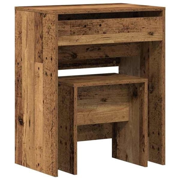 Frisör - EXKLUSIVT HUS - Modell 2 pc - Ingenjörsträ - 60 x 40 x 75 cm - Modern design