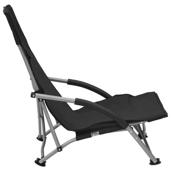 Maison Exclusive - 2 stk. sorte stof klapstole