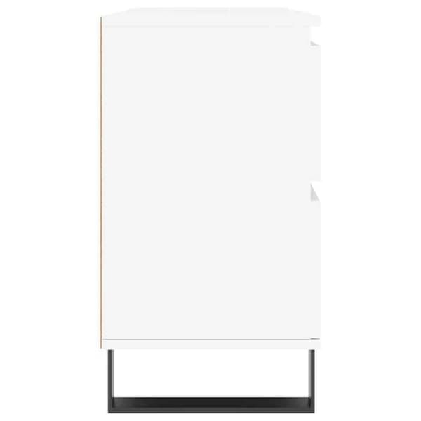 Maison Exclusive - Badrumsskåp vit 80x33x60 cm ingenjörsträ Vit