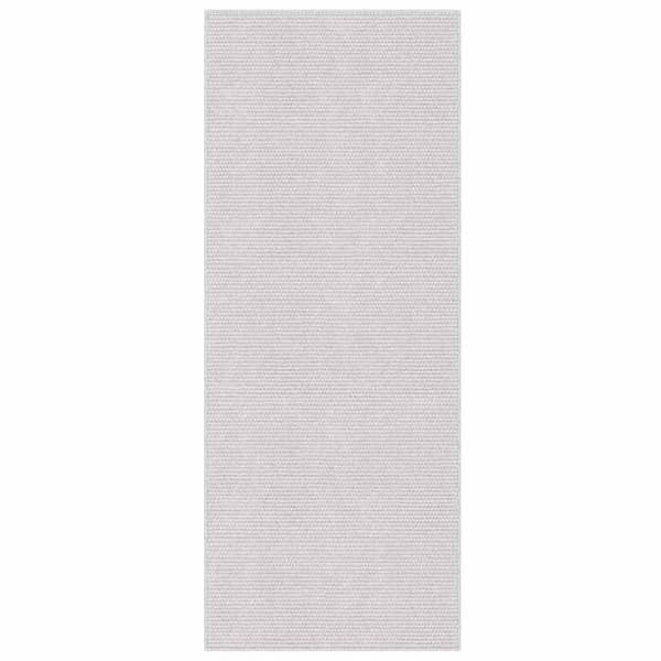 Indendørstæppe - EKSKLUSIV HUS - LUGO - 150x80 cm - Creme - Polyester - Skridsikker Grädde