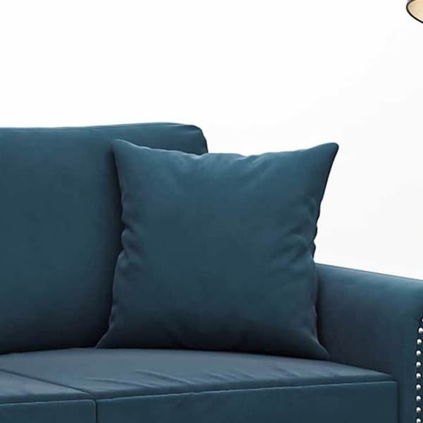 Maison Exclusive - Dekorative puder sæt af 2 Blå 40x40 cm Velour