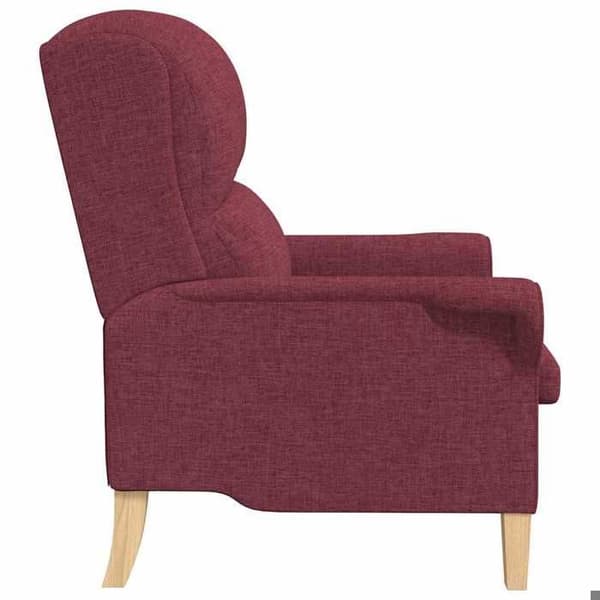 Maison Exclusive - Bordeaux-kangas nojatuoli