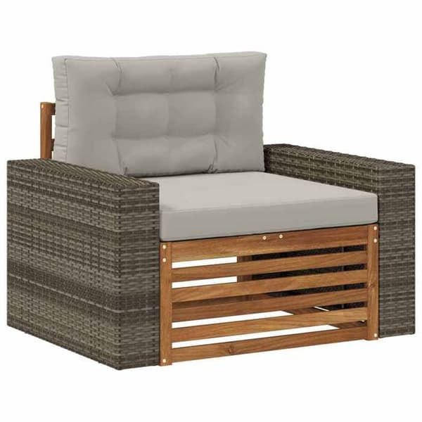 Maison Exclusive - Sofa til udendørs brug Naturlig