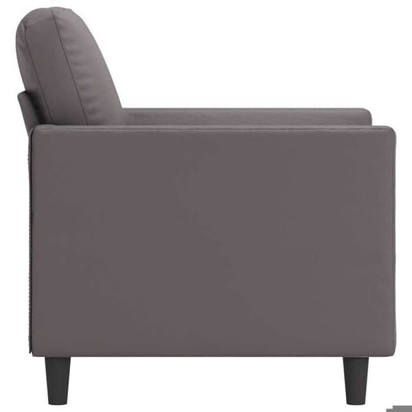 Maison Exclusive - Harmaa Tuoli 60 cm Keinonahkaa