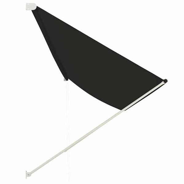 Maison Exclusive - Retractable awning 400x150 cm Antracit antracit