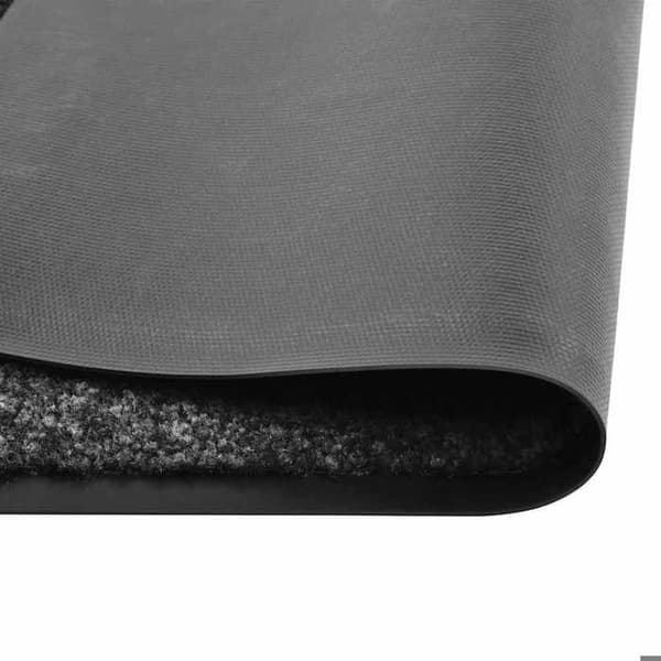 Maison Exclusive - Vaskbar dørmåtte Sort 60x180 cm